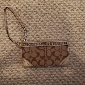 Coach wristlet
